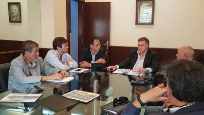 Intendentes de Río Negro y Nación evaluaron los planes viviendas