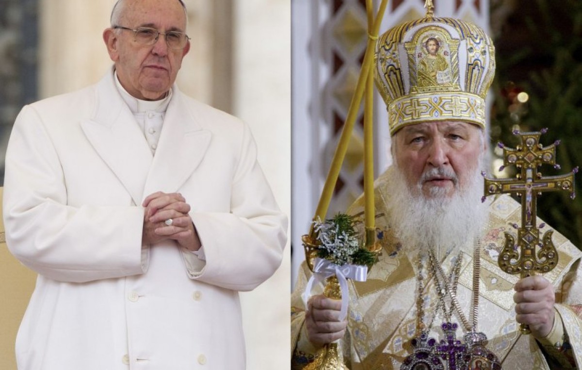 Histórica e inédita reunión del Papa y Cirilo I en Cuba