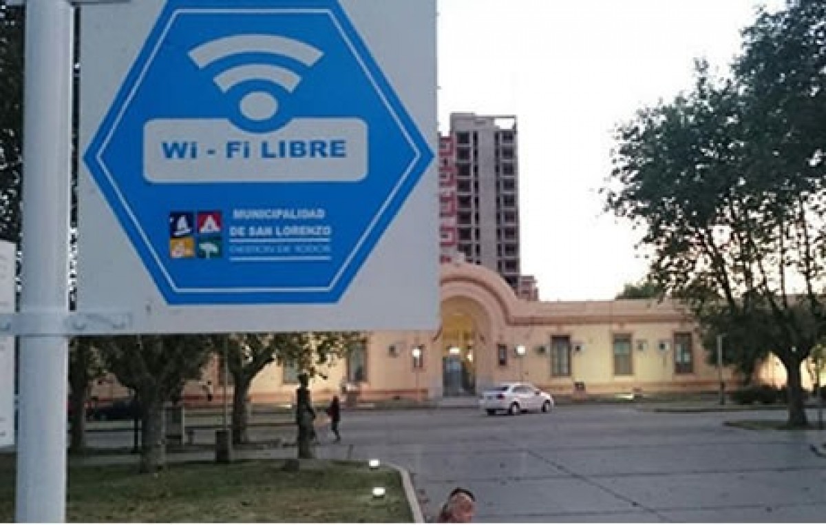 San Lorenzo suma cinco puntos de acceso libre a Internet