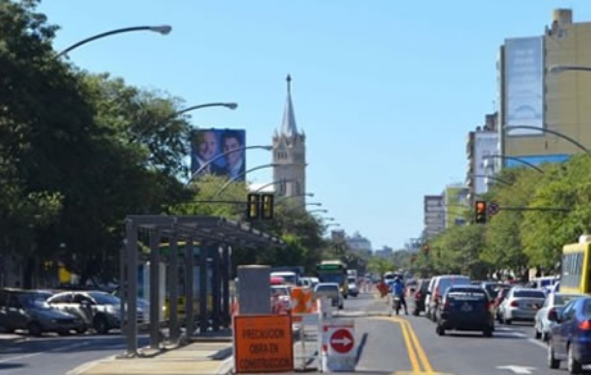 Avanza la reconversión integral de avenida Alberdi en Rosario