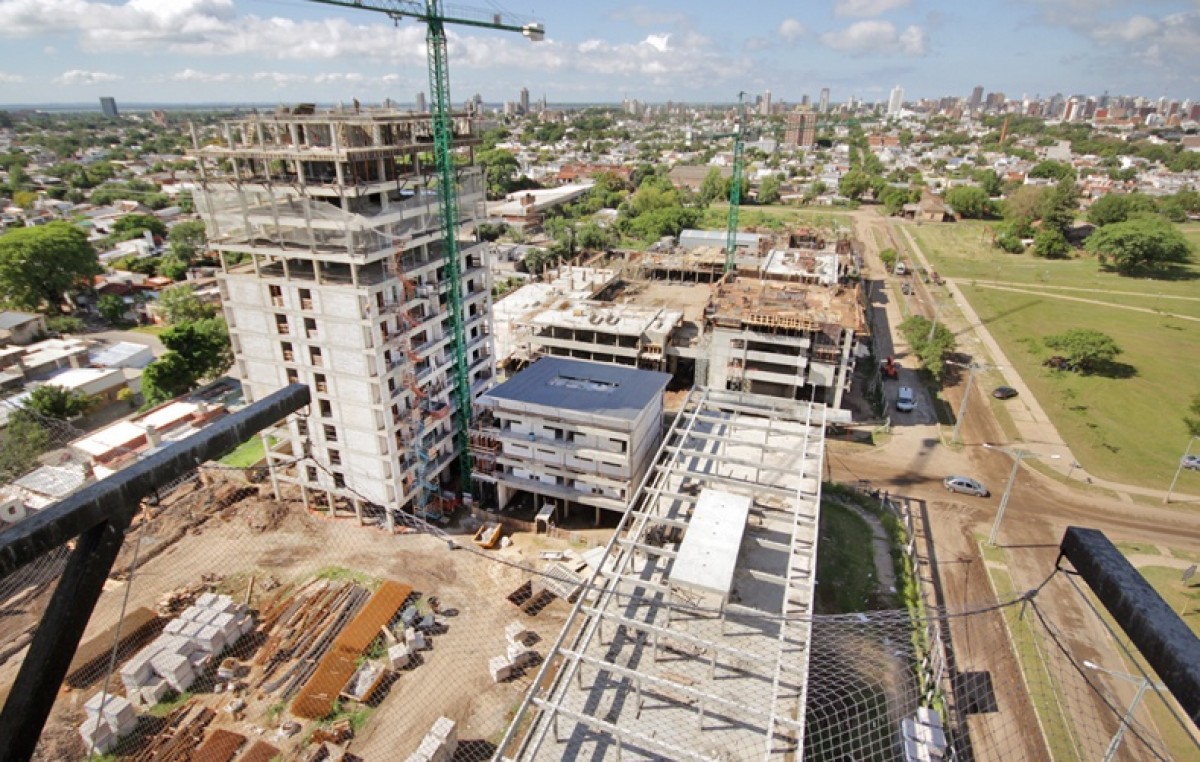 La obra del Procrear en el Parque Federal de Santa Fe tiene un avance del 50 por ciento