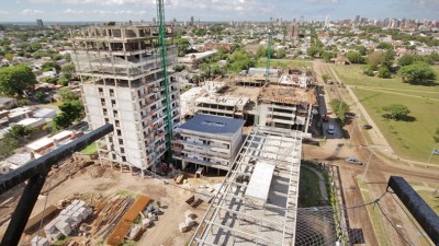 La obra del Procrear en el Parque Federal de Santa Fe tiene un avance del 50 por ciento