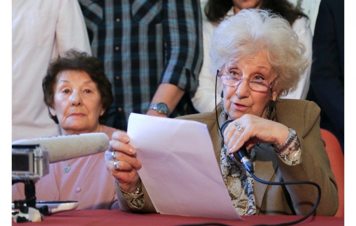 Carlotto dijo que «la visita de Macri a la ex Esma hirió la susceptibilidad» de Abuelas de Plaza de Mayo