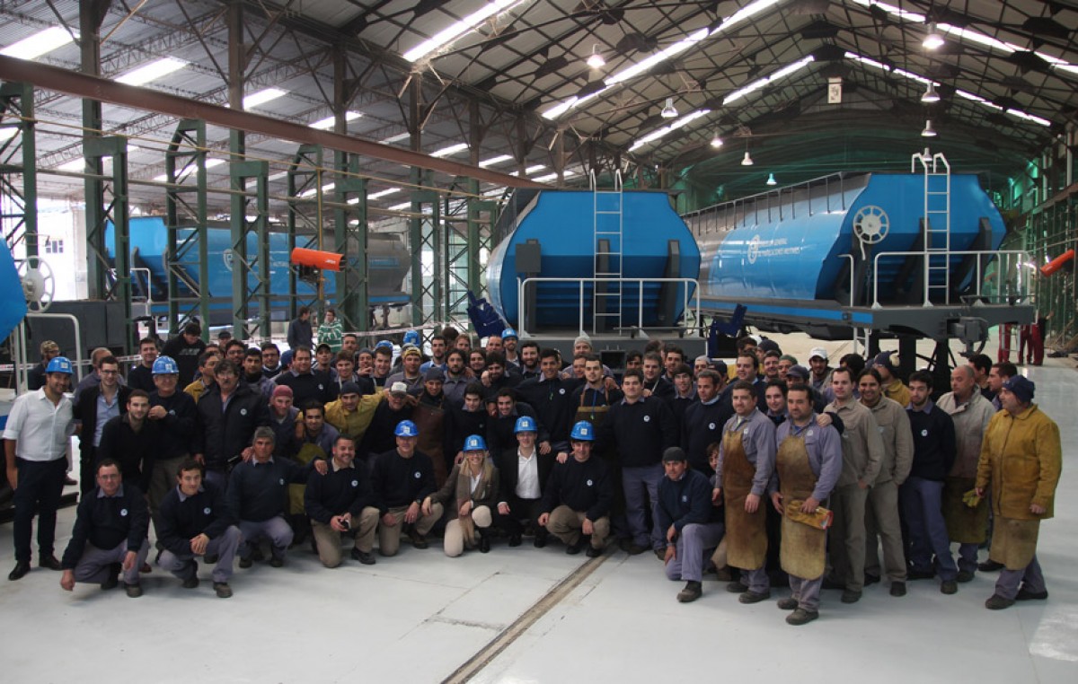 En Fabricaciones Militares suspenden la construcción de mil vagones ferroviarios