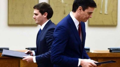 España: la izquierda se opone al pacto socialistas-liberales