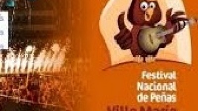 Festival Internacional de Peñas 2016, Villa María del 5 al 9 de febrero