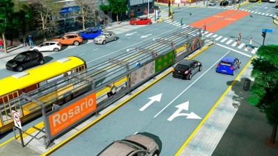 La Municipalidad de Rosario proyecta refugios inteligentes con wi-fi para el Movibus