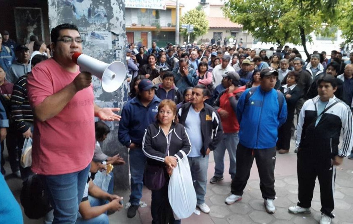 Paro del Seom en el edificio «4 de Junio» de Jujuy