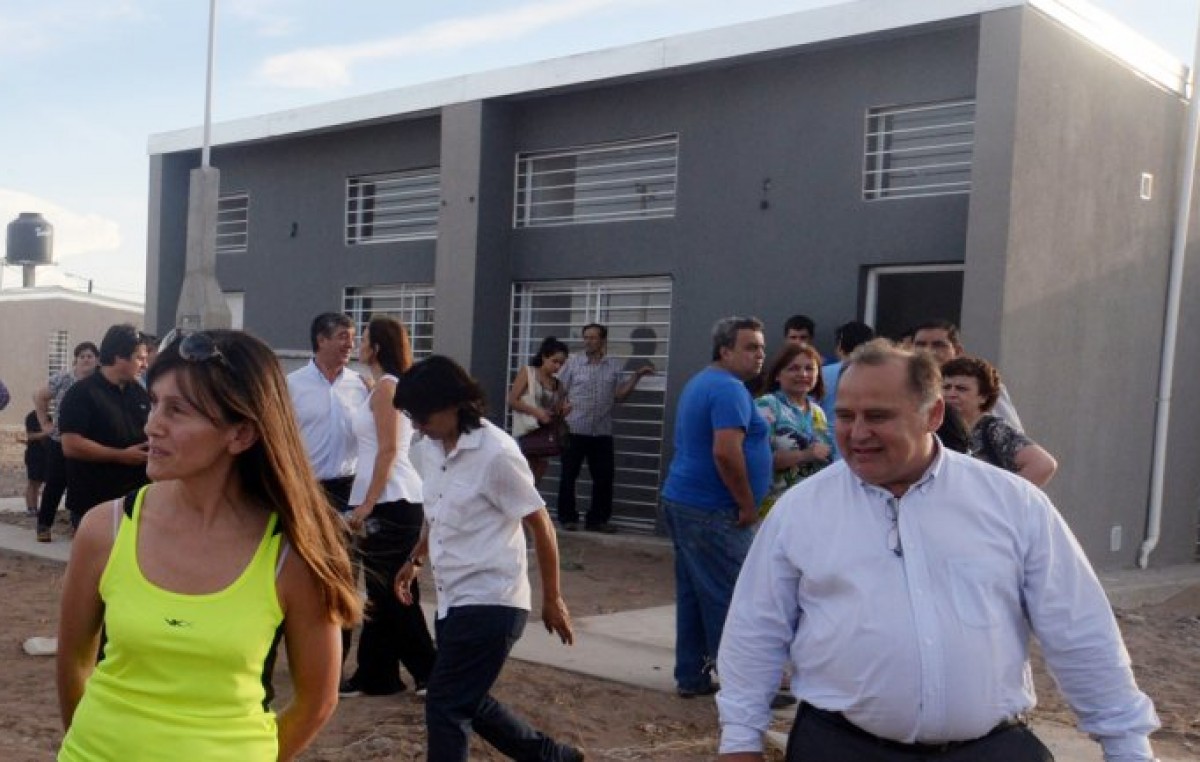 En Senillosa, 119 familias viven el sueño de la vivienda propia