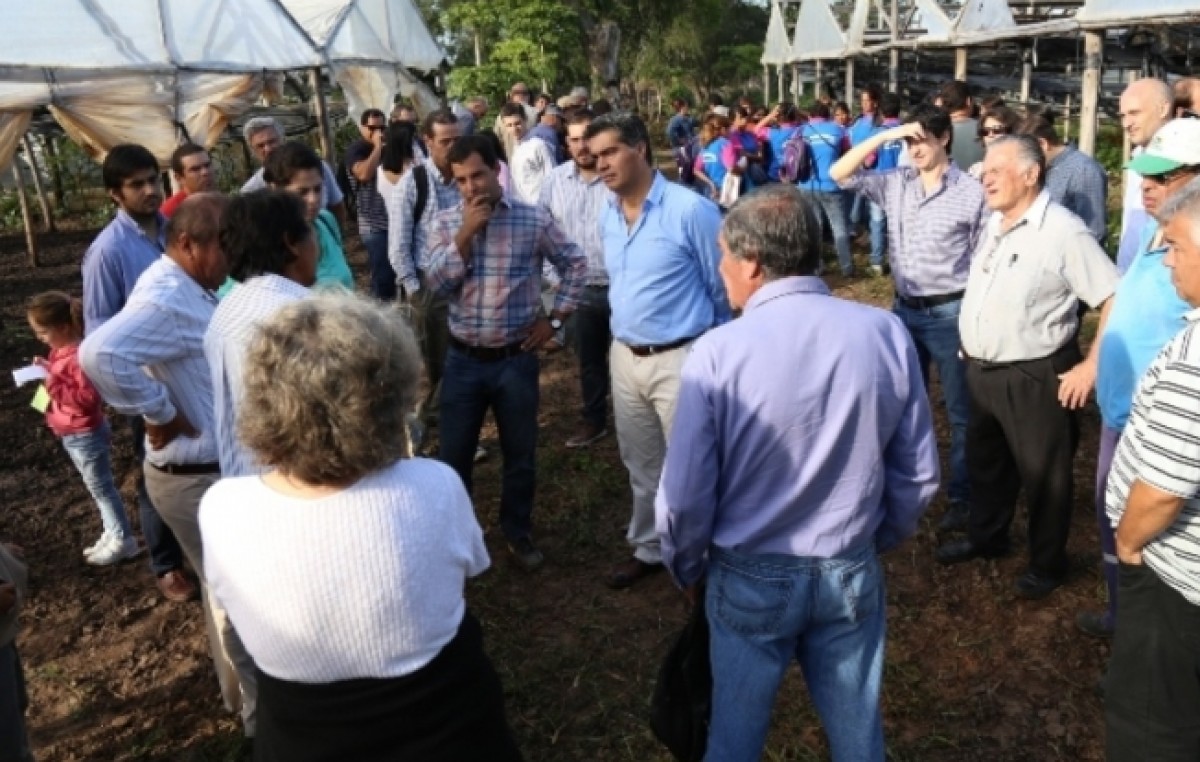 Capitanich presentó el Plan Hortícola para Resistencia