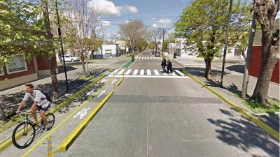 Estudian la construcción de bicisendas en el casco urbano de La Plata