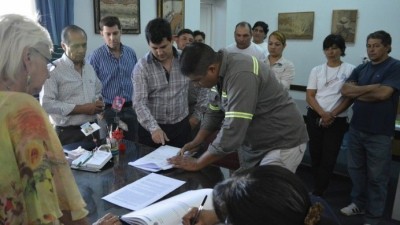 La Caja de Crédito Municipal otorgó préstamo al SOEM Catamarca