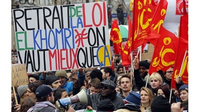 El gobierno francés modificó proyecto de reforma laboral