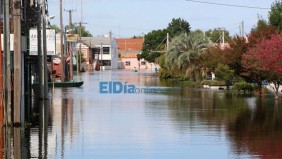 Villa Paranacito, en emergencia por la subida del río Uruguay
