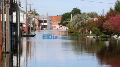 Villa Paranacito, en emergencia por la subida del río Uruguay