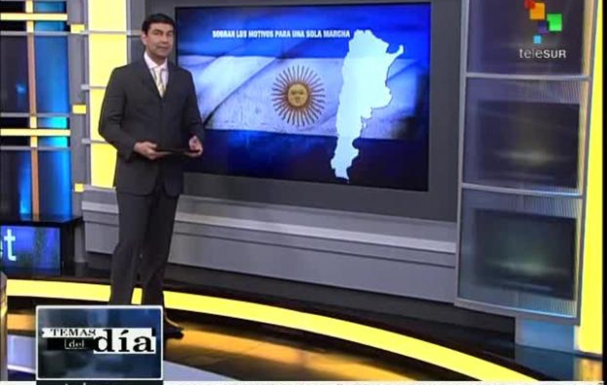 Otra voz menos: después de casi once años, Argentina abandona la cadena Telesur