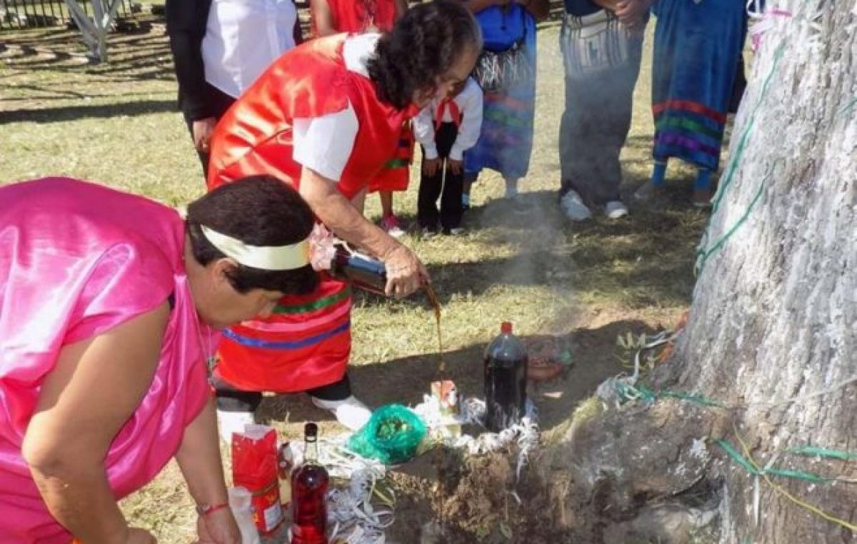 Noveno encuentro de pueblos originarios en Libertador