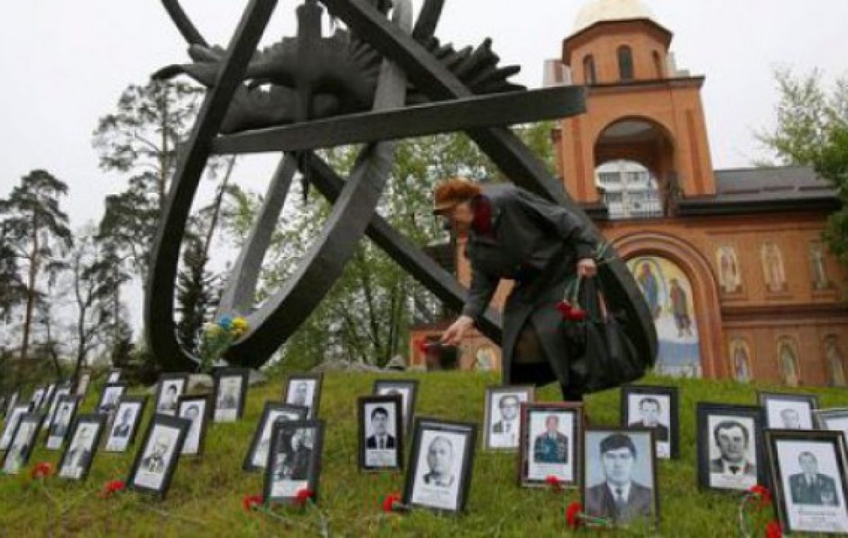 Con esperanza, Ucrania conmemoró 30 años del desastre de Chernobyl