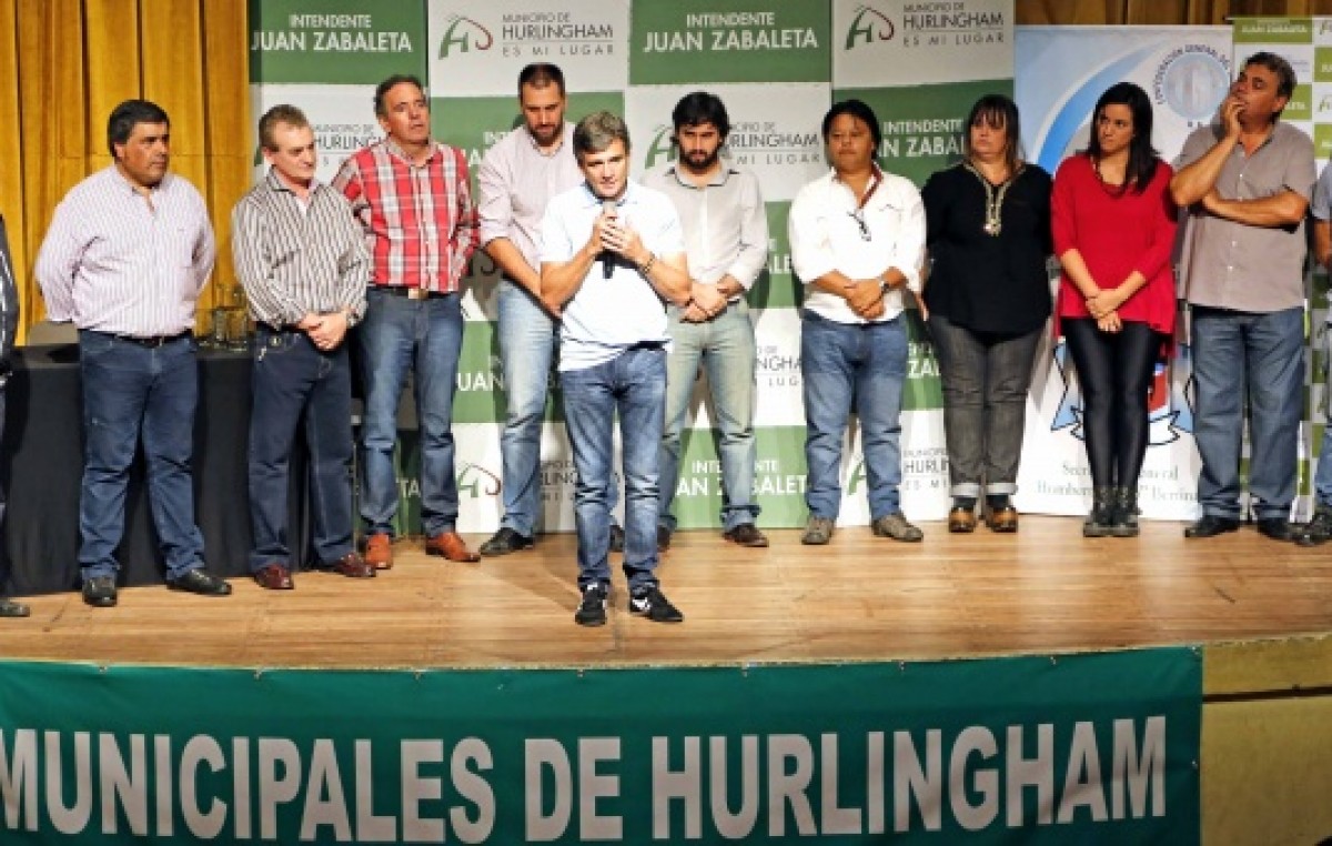 Hurlingham pasó a planta a cien trabajadores municipales