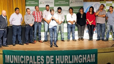 Hurlingham pasó a planta a cien trabajadores municipales