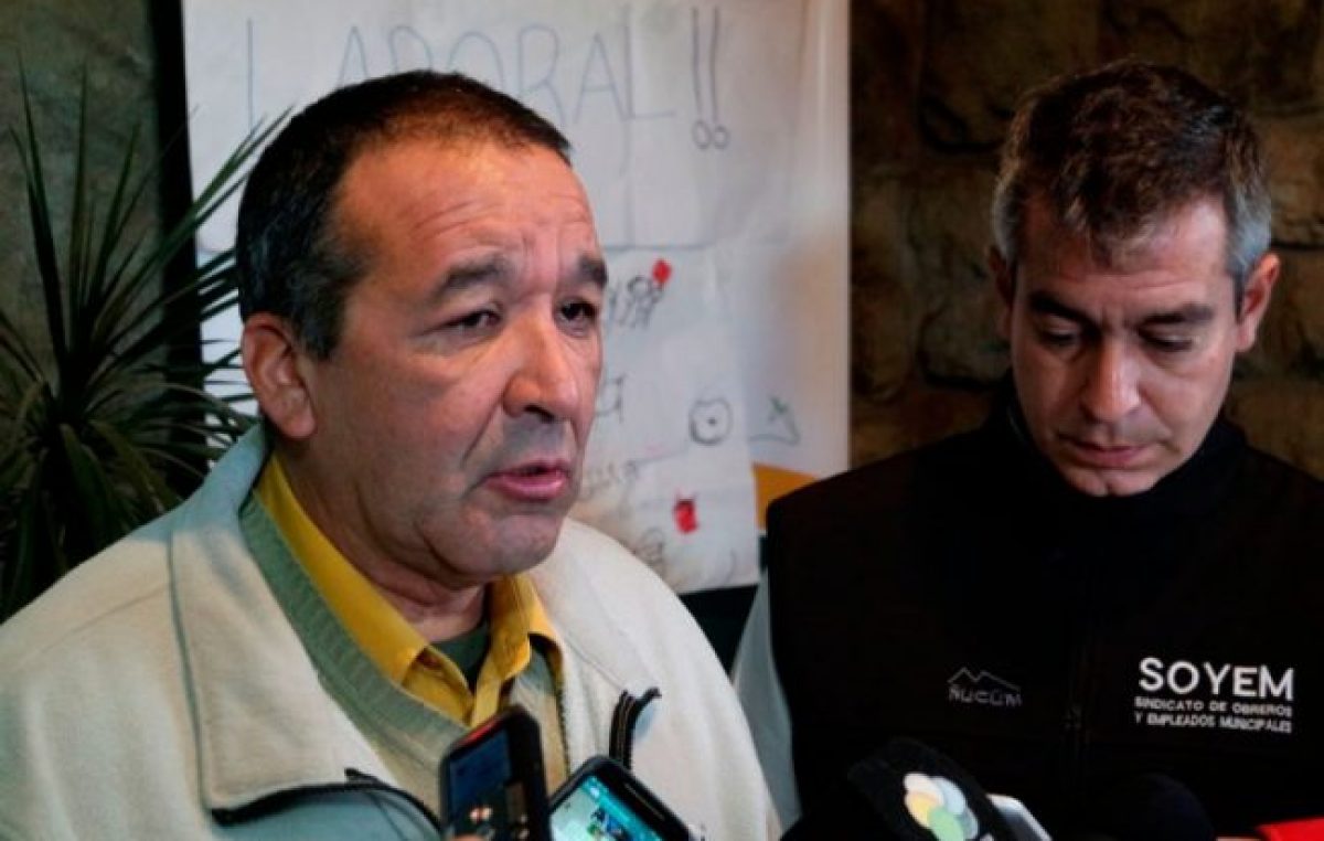 El SOYEM endurece su posición ante el municipio de Bariloche