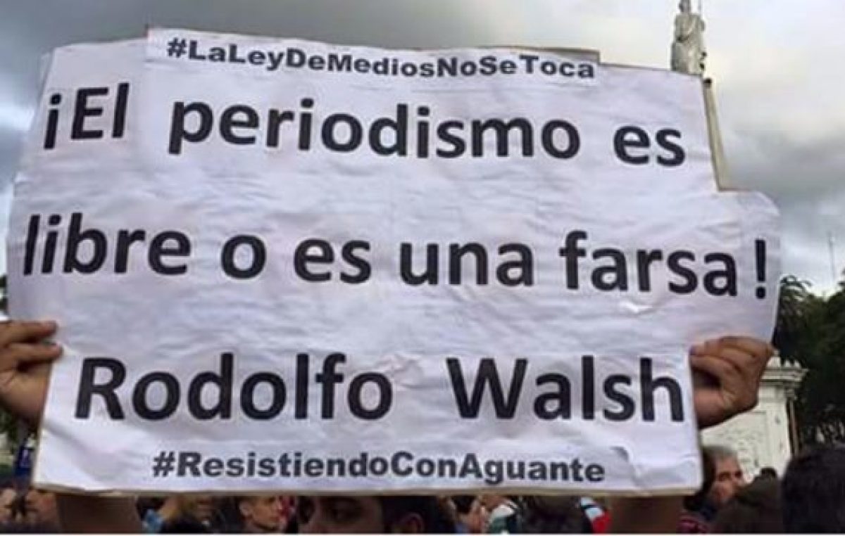 Reporteros sin Fronteras lamentó la derogación de la Ley de Medios