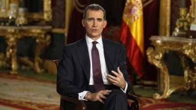 Para el rey de España es inevitable convocar a nuevas elecciones