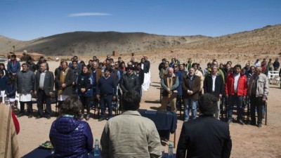 Proclama en defensa de los límites con Salta