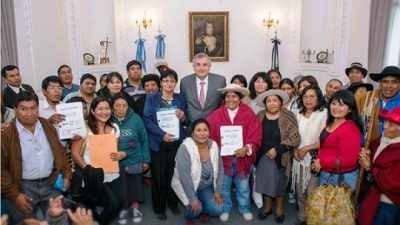 Jujuy promueve la restitución de tierras a comunidades indígenas  