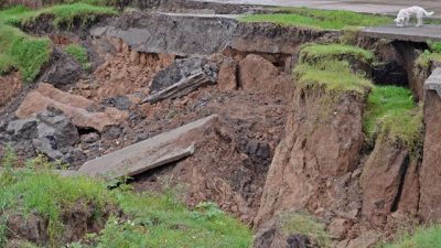 “Se nos va la ciudad”, dijo el intendente de Santa Elena