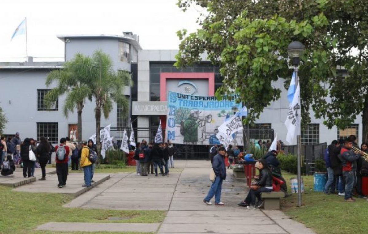El Seom protestó en la comuna de Jujuy y hubo heridos