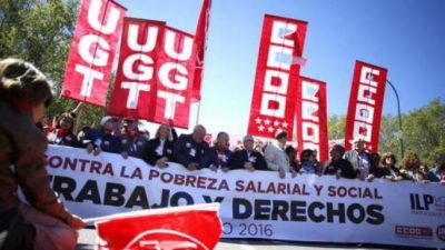 Hubo manifestaciones en todo el mundo por el Día del Trabajador
