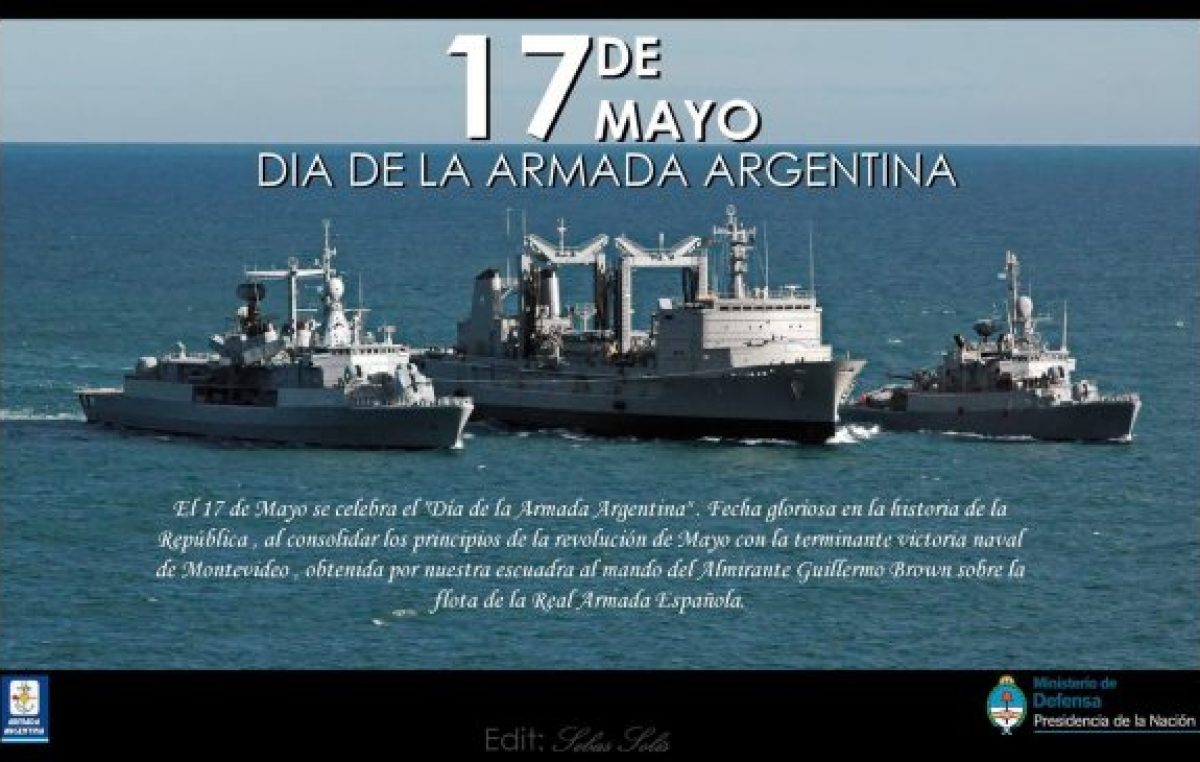 17 de mayo Día de la Armada Argentina