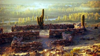 Ruinas de Hualco en La Rioja