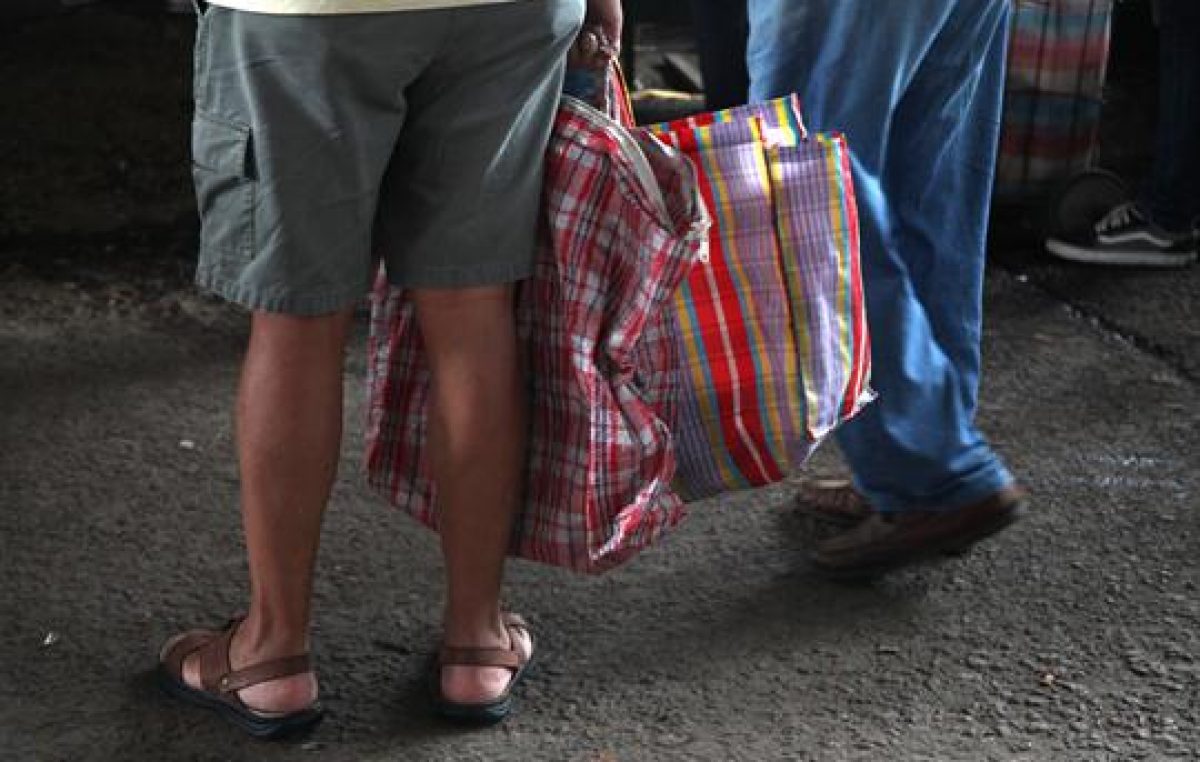 Fuerte caída del consumo