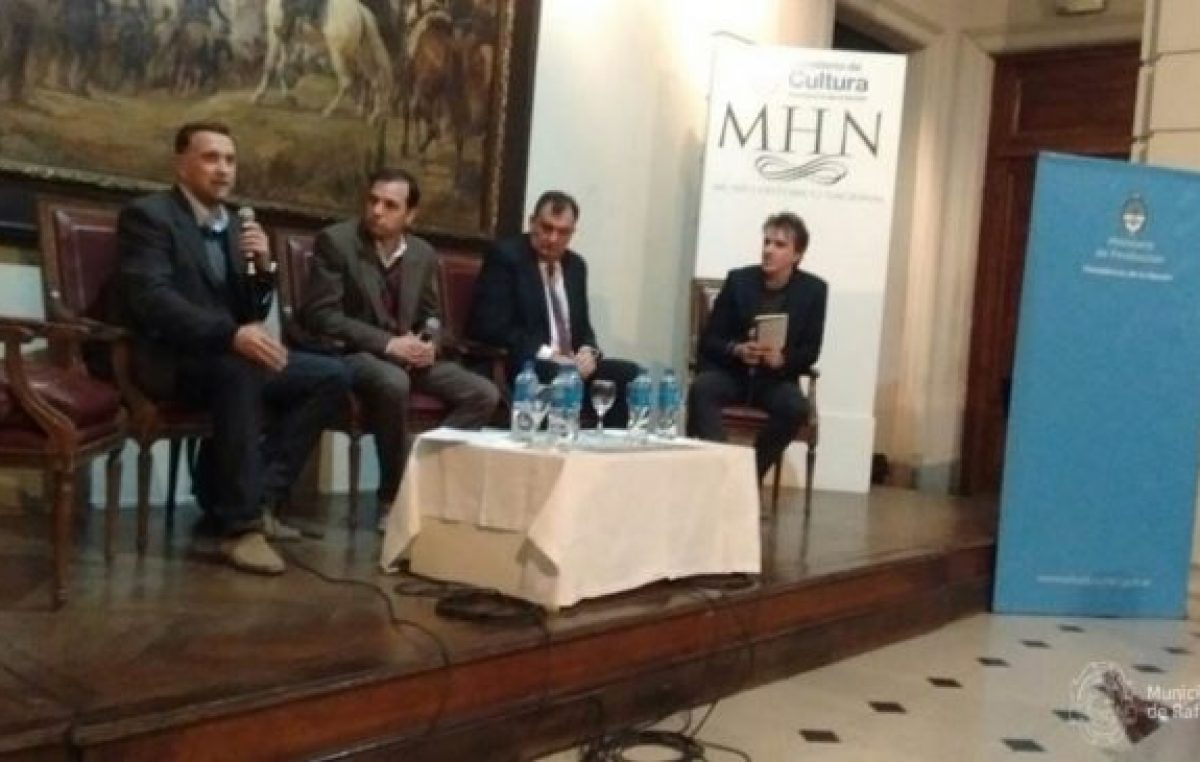 Rafaela en el lanzamiento de «Ciudades para Emprender»