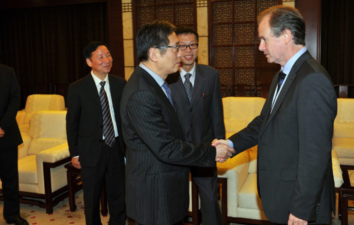 Entre Ríos, junto a Córdoba y Santa Fe, estrecha lazos comerciales en China