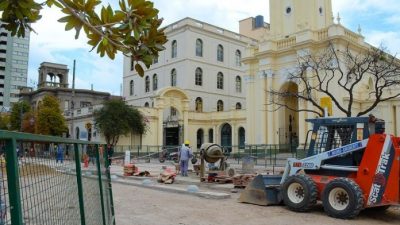 Progresan las obras que dan vida al Casco Histórico de Jujuy