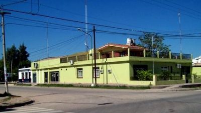 Movilización de municipales de El Quebrachal