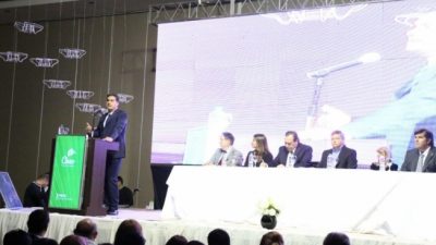 Capitanich presentó la Bienal de Esculturas ante 800 agentes turísticos