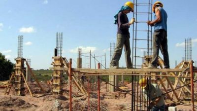 El empleo de la construcción cayó 11,9% interanual