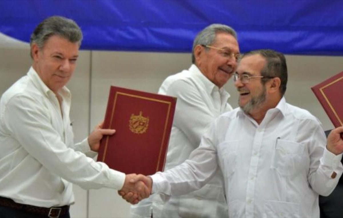 Histórico: se firmó el acuerdo definitivo de paz entre Colombia y las FARC