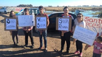 Tras una pueblada, piden renuncia de funcionarios de General Villegas por el estado de caminos vecinales