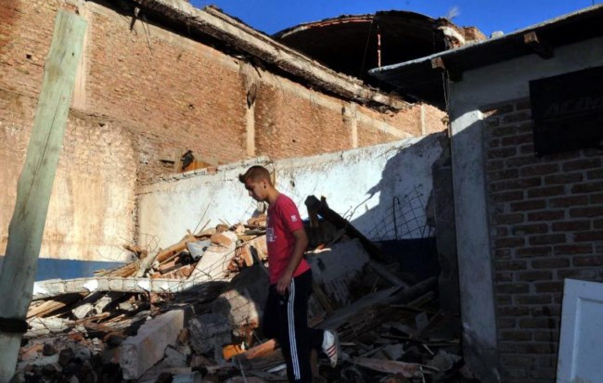 Gran Mendoza: más de 500 construcciones en riesgo por las lluvias