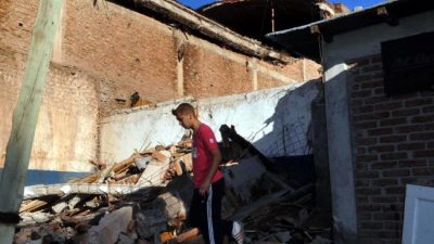 Gran Mendoza: más de 500 construcciones en riesgo por las lluvias