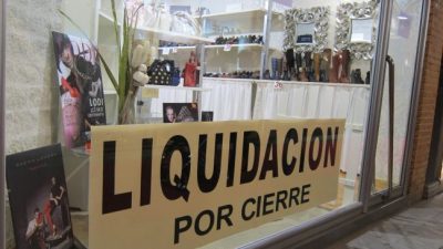 Unos 5 mil comercios cerraron desde diciembre a nivel país