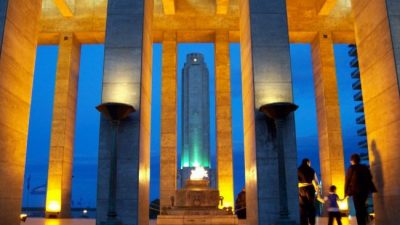 Restaurarán el Monumento Nacional a la Bandera