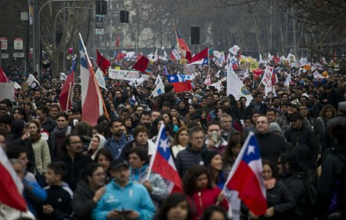 Chile marchó por otro sistema jubilatorio