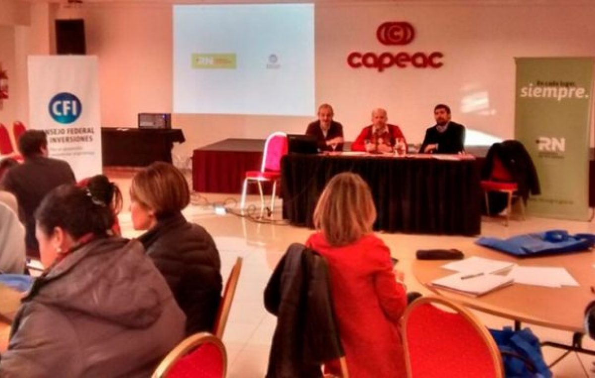 Capacitan a municipios rionegrinos en proyectos productivos
