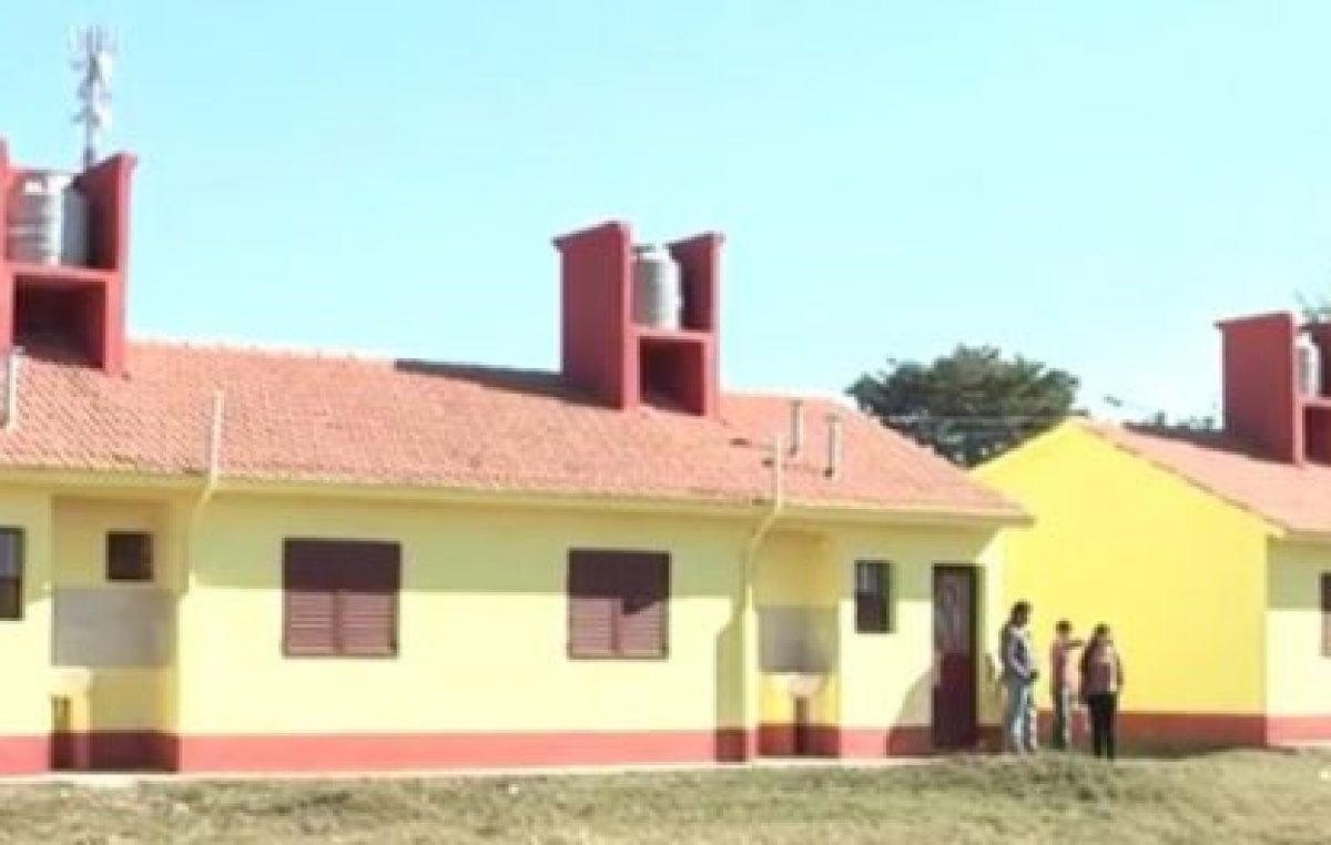 Entregaron viviendas en El Galpón